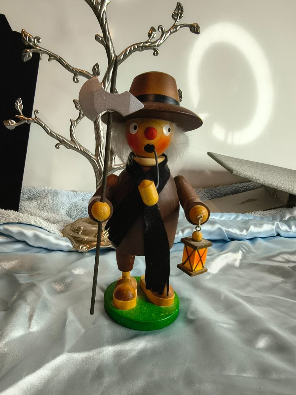 Vintage German Incense Smoker Night Watchman